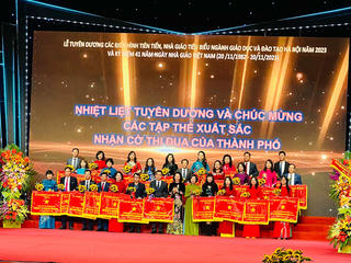 Phòng GD&ĐT Hai Bà Trưng đạt nhiều thành tích trong sự nghiệp 'trồng người’