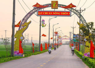 Sức sống nông thôn mới nâng cao ở Yên Lạc
