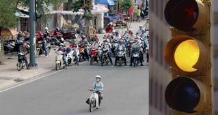 Lỗi vượt đèn vàng khi tham gia giao thông bị xử lý như thế nào?