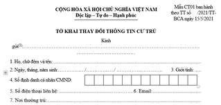 Quy trình xin giấy xác nhận thông tin cư trú nhanh nhất