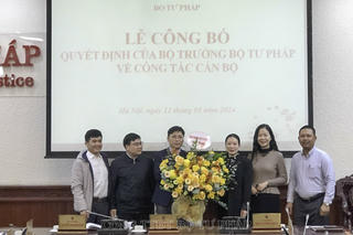 Điểm tin tối 11/1: Bộ Tư pháp bổ nhiệm lãnh đạo cấp Cục, vụ