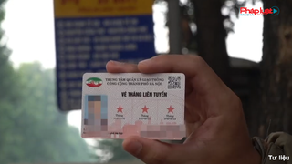 Thí điểm vé điện tử liên thông 24 tuyến xe buýt tại Hà Nội