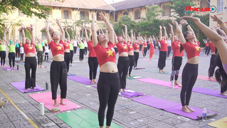 Cần Thơ: Gần 300 VĐV tham gia giải Yoga Hướng mặt trời lần thứ IV 