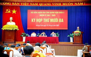 Quảng Nam xem xét, thẩm tra các lĩnh vực sử dụng đất, thu hồi đất, thu chi ngân sách