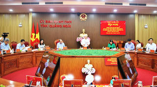 Thông báo quyết định kiểm tra của Ban Bí thư đối với Ban Thường vụ Tỉnh ủy Quảng Ngãi