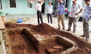 Bí ẩn lăng mộ vua Quang Trung: Phát hiện dấu tích nghi là nền móng tường thành