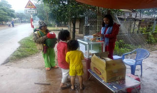 Tủ bánh mì kỳ diệu trên bản A Ngo