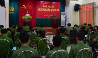 Tổng cục Cảnh sát tập huấn công tác phòng chống bạo lực gia đình
