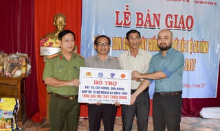 Công an TT. Huế chung tay giúp người dân thoát nghèo