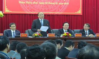 Thủ tướng Nguyễn Xuân Phúc thăm và làm việc tại tỉnh Thừa Thiên Huế