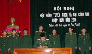 286 thanh niên Thành phố Huế chuẩn bị lên đường nhập ngũ