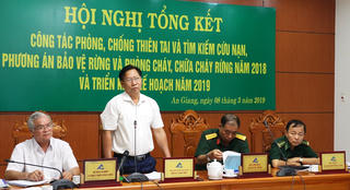 An Giang: Tích cực triển khai phòng, chữa cháy rừng mùa khô 2019