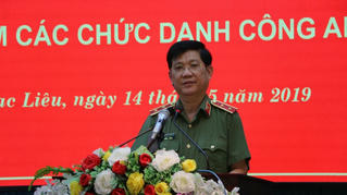 Bạc Liêu bố trí 100% Công an chính quy đảm nhiệm các chức danh trên địa bàn toàn tỉnh vào năm 2021