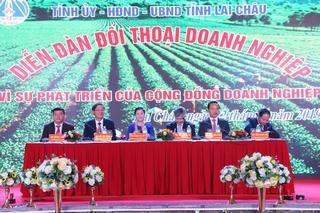 Lãnh đạo tỉnh Lai Châu cam kết sát cánh cùng cộng đồng doanh nghiệp