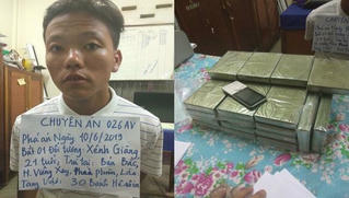 Bộ đội Biên phòng Nghệ An bắt đối tượng vận chuyển 30 bánh heroin