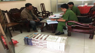 Công an Bạc Liêu bắt vụ vận chuyển 500 bao thuốc nhập lậu