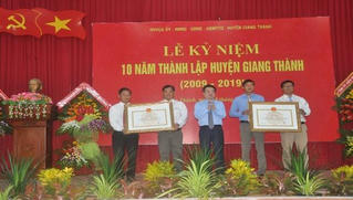 Giang Thành: 10 năm một chặng đường xây dựng và phát triển