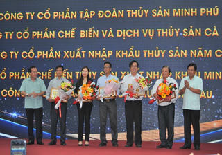 Tỉnh Cà Mau luôn sát cánh, đẩy mạnh hỗ trợ doanh nghiệp phát triển 