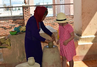 Gốm Bàu Trúc phát triển trên nền tảng văn hóa Chăm 