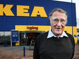 Tỷ phú Ingvar Kamprad- Từ 2 bàn tay trắng thành lập đế chế đồ gỗ IKEA