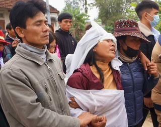 Quặn lòng những nỗi đau sau vụ đứt cáp vận thăng ở Nghệ An