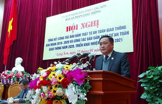 Lạng Sơn: Tổng kết công tác đảm bảo trật tự an toàn giao thông giai đoạn 2016 – 2020 và triển khai nhiệm vụ năm 2021