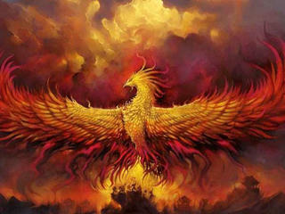 Truyền thuyết về loài chim Thần tái sinh từ đống tro tàn