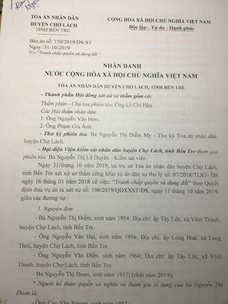 Bến Tre: Người dân mong nhận lại đất đã cho mượn nhiều năm