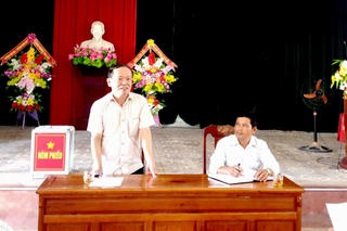 Tư pháp Hà Tĩnh: Tiên phong trong công tác đỡ đầu xây dựng Nông thôn mới