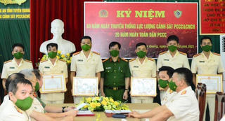 Tự hào truyền thống Lực lượng Cảnh sát PCCC & CNCH Công an tỉnh Tuyên Quang