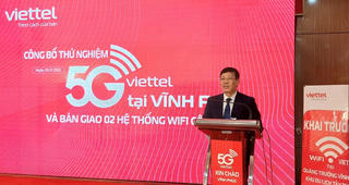 Vĩnh Phúc thử nghiệm phát sóng 5G
