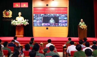 Bộ Công an tổ chức Lễ hưởng ứng Ngày Pháp luật Việt Nam 