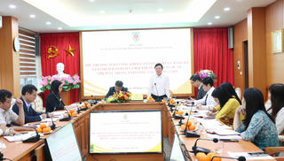 Thứ trưởng Mai Lương Khôi làm việc với Cục Đăng ký giao dịch bảo đảm và Bồi thường Nhà nước