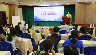 Bảo hiểm tiền gửi Việt Nam tổ chức đào tạo Kỹ năng truyền thông