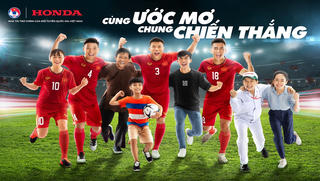 Honda Việt Nam tiếp tục là Nhà tài trợ chính của các Đội tuyển Bóng đá Quốc gia Việt Nam giai đoạn 2021 - 2024