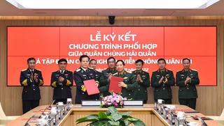 Viettel sẽ sản xuất thiết bị kỹ thuật cho Quân chủng Hải quân