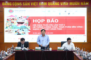 Hội nghị toàn cầu Hệ thống lương thực thực phẩm bền vững sắp diễn ra tại Hà Nội