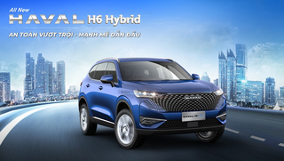 Haval H6 Hybrid 2023 lần đầu ra mắt tại Việt Nam chào giá gần 1,1 tỷ đồng