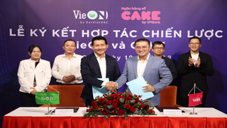 Ngân hàng số Cake và Siêu ứng dụng giải trí VieON hợp tác chiến lược ra mắt thẻ tín dụng đồng thương hiệu