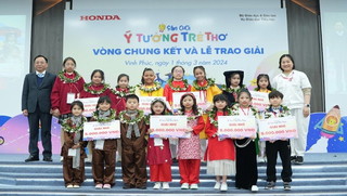 Vinh danh 30 ý tưởng xuất sắc nhất tại Vòng chung kết và Lễ trao giải Sân chơi Ý tưởng trẻ thơ lần thứ 14