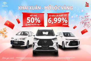 Toyota Việt Nam khuyến mại cho khách hàng mua ô tô trong tháng 2