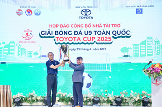 Lần thứ 5 liên tiếp, Toyota Việt Nam đồng hành cùng Giải Bóng đá U9 toàn quốc - Toyota Cup 2025
