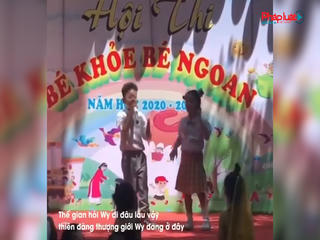 Xôn xao vụ trẻ hát rap 'địa ngục trần gian' tại hội thi bé ngoan