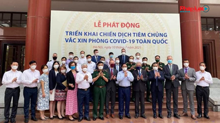 Lễ phát động chiến dịch tiêm vắc xin lớn nhất lịch sử