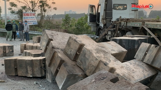 Bắc Giang: Điều tra vụ tai nạn xe đầu kéo chở bê tông gây chết người tại Việt Yên 