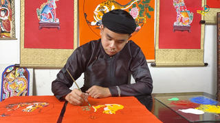  Làm mới tranh mèo dân gian truyền thống