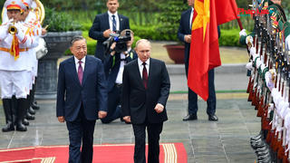 Chủ tịch nước Tô Lâm chủ trì lễ đón chính thức Tổng thống Liên bang Nga