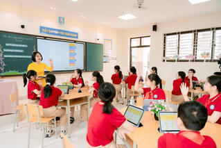 Ứng dụng iPad trong dạy học: Mô hình trường học thông minh của quận Ba Đình