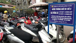 Hà Nội bố trí 159 điểm trông xe phục vụ ngày2/9