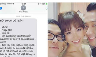 Hé lộ thông tin về đám cưới của Trấn Thành